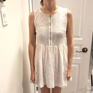 H&M White Lacey Dress